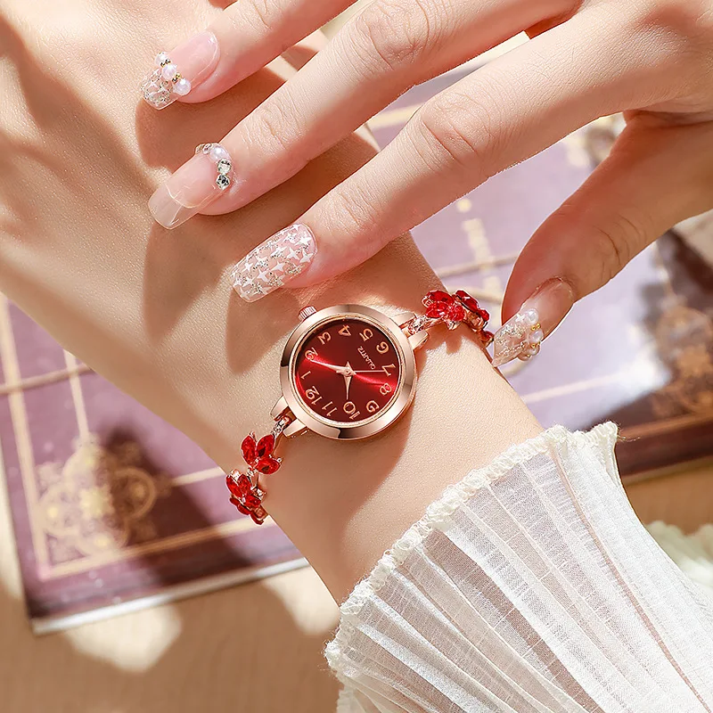 Rhinestone Bracelet Watch