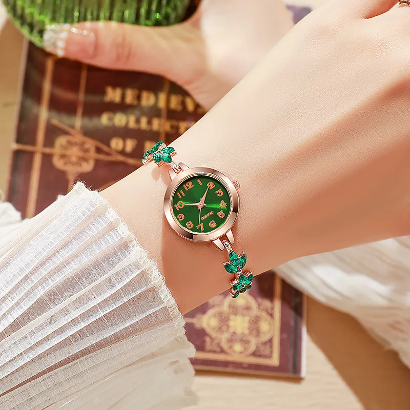 Rhinestone Bracelet Watch