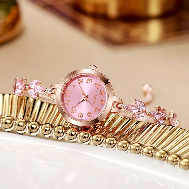Rhinestone Bracelet Watch