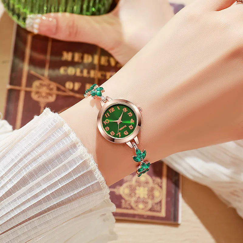 Rhinestone Bracelet Watch