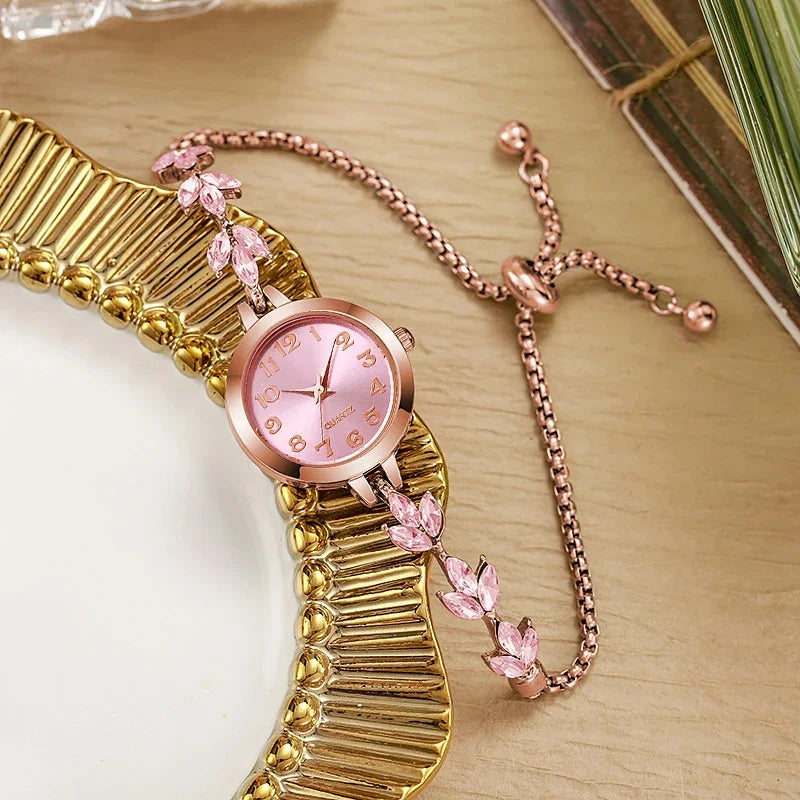 Rhinestone Bracelet Watch
