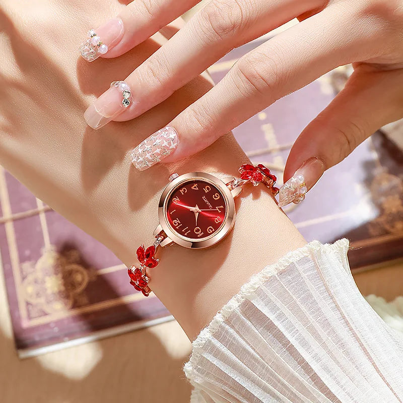 Rhinestone Bracelet Watch